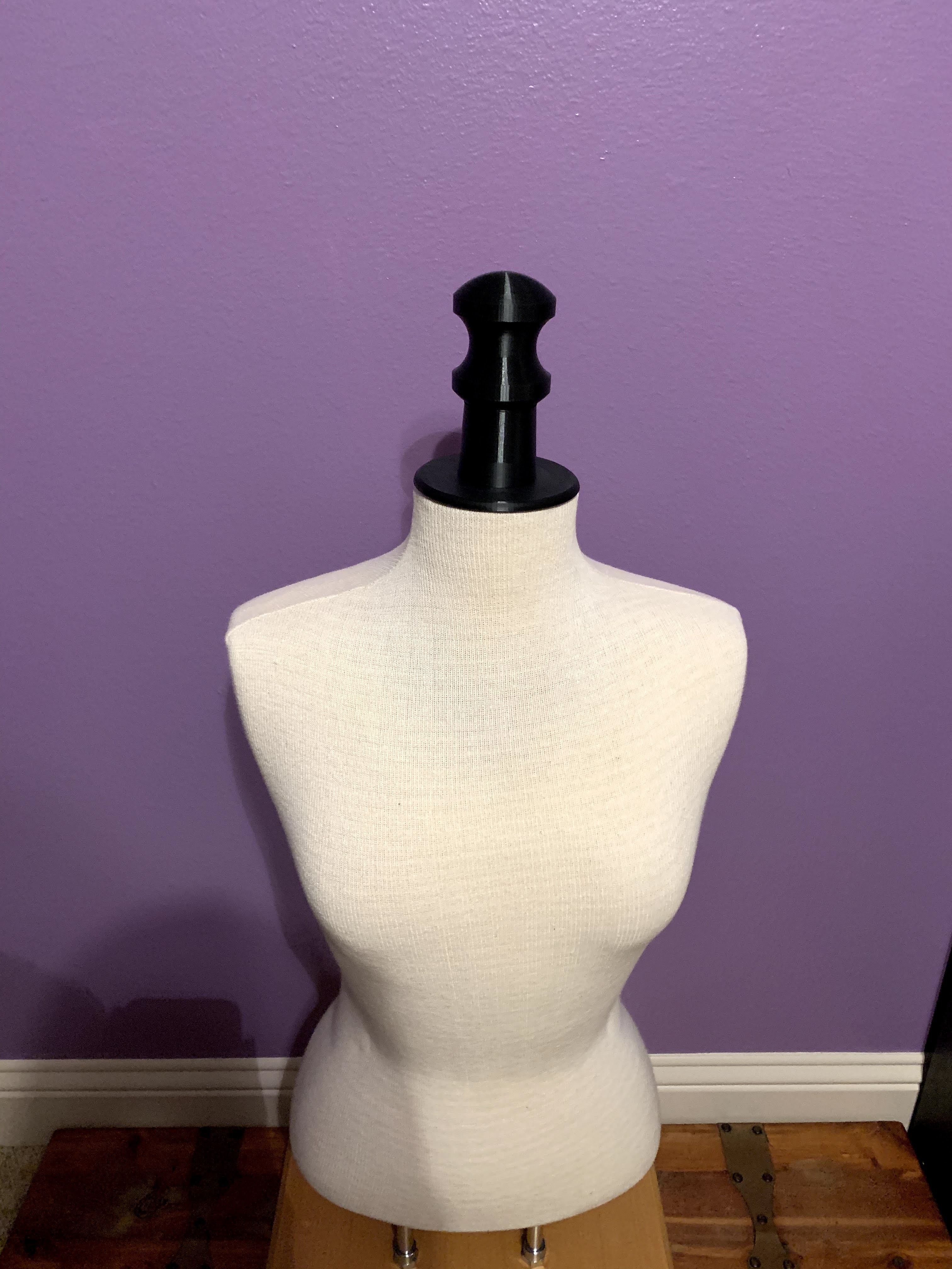 robe forme tête mannequin mode 3D print model - Mito3D