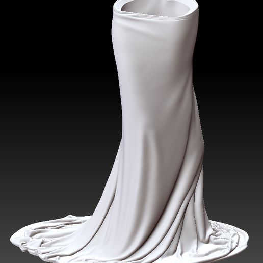 Kleid Vase Topf 3D print model - Mito3D