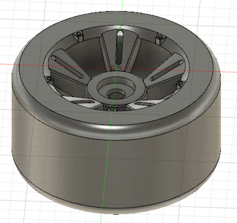 deriva ruota arrma kraton 6s modellazione macchina 3d print model - Mito3D