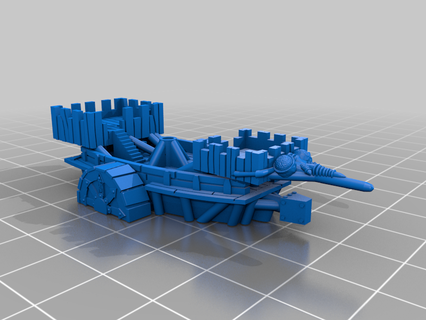 pourriture bois flotté pagayer roue navire homme guerre Manowar Jeux Jeu 3d print model - Mito3D