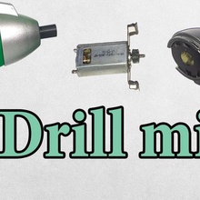 drill 180 tool motor180 drillmini 3dtb tb3d 775 390 3d print model - Mito3D