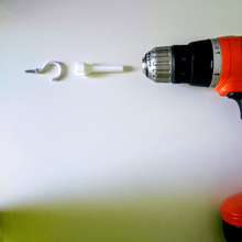 drill attachment screw hooks tool 3d print model - Mito3D