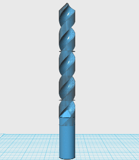 broca mordeu Ferramentas ferramenta tecnologia metal energia construção industrial aço componente 3d print model - Mito3D