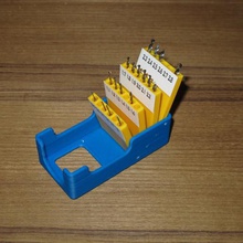drill bit index 317mm shank bits tool holders boxes 3d print model - Mito3D