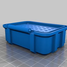 bohren Bits robust parametrisch Box Werkzeug Fall Mantel Container bisschen Lager Inhaber Boxen 3d print model - Mito3D
