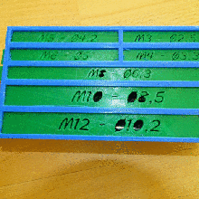 dokunun matkap kutusu aracı ucu stall diy 3d print model - Mito3D