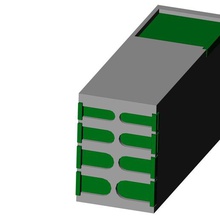 trapano box strumento di archiviazione piralide srew 3d print model - Mito3D