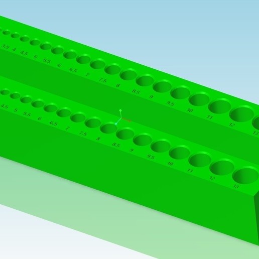 para broca de 2 estágios - fases ferramenta workshop a caixa armazenamento diydrilling ferramentas perfuração brocas hdstl as o woodworking 3D print model - Mito3D