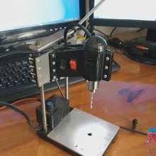 drill holder desktop mini tool holes tools machine 3d print model - Mito3D