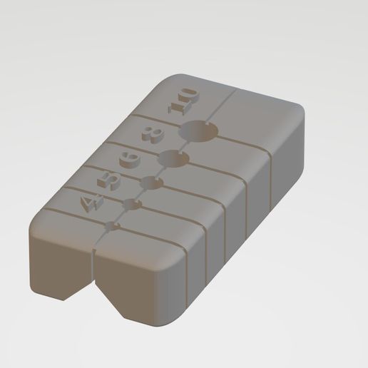 drilling guide jig 3D print model - Mito3D