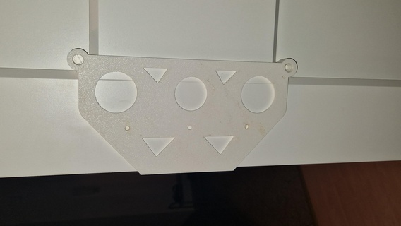 Bohren Vorlage Ikea erfunden Tür Knopf Griffe 128mm Loch Abstand pax 3d print model - Mito3D