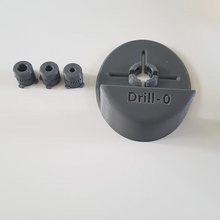 drill-0 strumento arte 3d print model - Mito3D