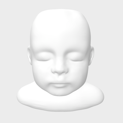 boisson bébé Humain enfant fœtus 3D print model - Mito3D