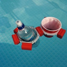 drink floater home outdoor garden pool makeitfloat holder cup 3d print model - Mito3D