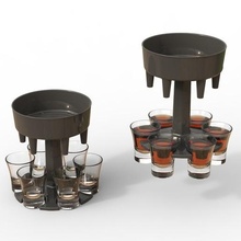 boisson recharge distributeur gadget coup whisky amusement ami fête cérémonie martini l'alcool cocktail alcool bar tasse 3d print model - Mito3D