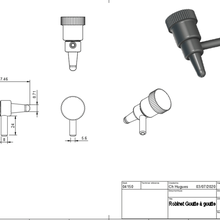 drip + dosing tap tool drop regulating valve watering 3d print model - Mito3D