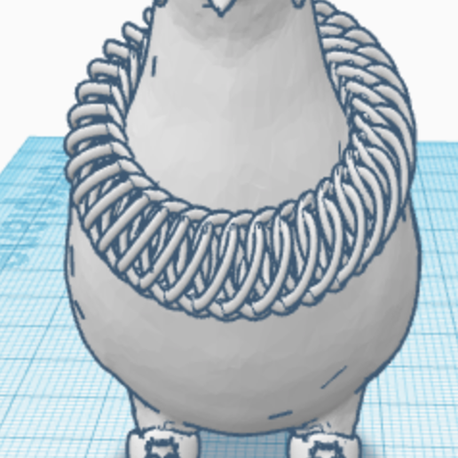 drippy pigeon 3D print model - Mito3D