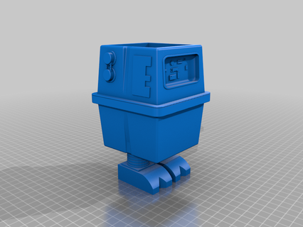 droiddivision gonk droid planter remix 3d printing 3d print model - Mito3D