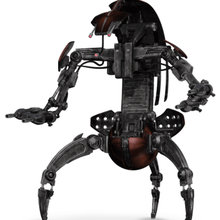 droideka destructor droide guerra Galaxias batalla 3d print model - Mito3D