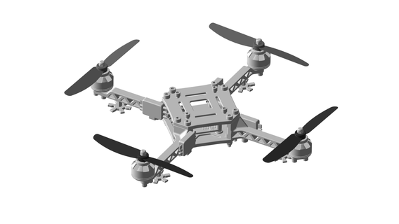 drone - frame fpv dji quadcopter octocopter octocopter- rc plane rcplane airplane suav uav 3d print model - Mito3D