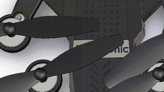 zangão quadcopter cheio 3d impresso kit projeto arduino 3d print model - Mito3D