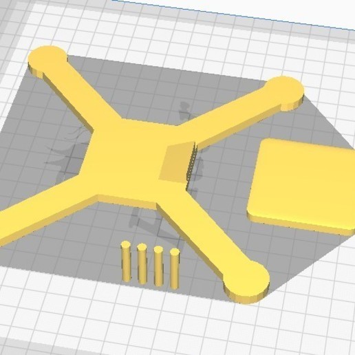 120mm drone çeşitli gerçek yarış racer 3D print model - Mito3D