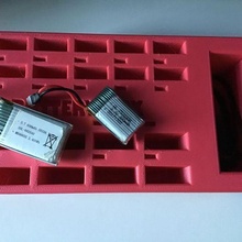 zumbido batería caja 3d print model - Mito3D