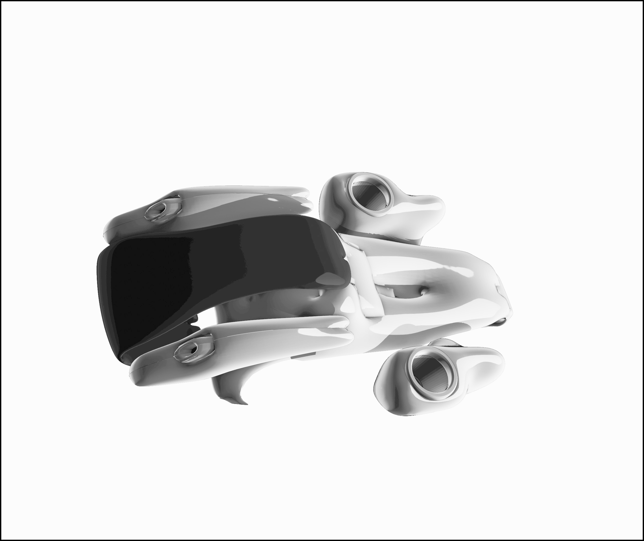 drone concept conception 3D print model - Mito3D