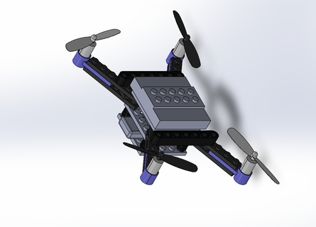 drone DIY 3d print model - Mito3D