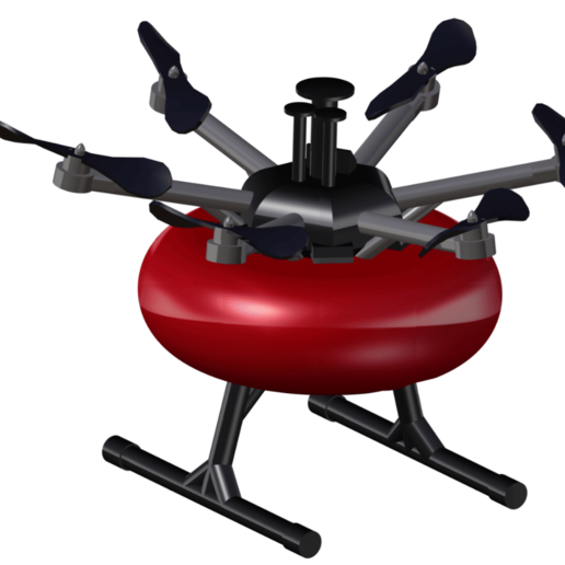 drone fireman firefighter v2 gadget plane firefighters fire brigade bomberos 3D print model - Mito3D