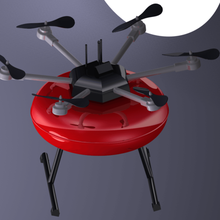 drone fireman firefighter gadget fire brigade plane 3d print model - Mito3D