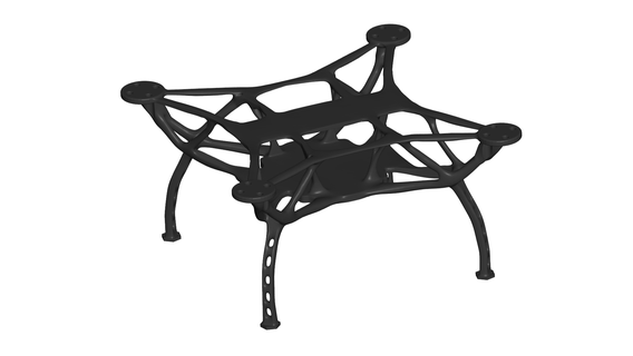drone Cadre fpv dji quadcopter octocoptère octocopter rc avion rcplane Compter uav 3d print model - Mito3D