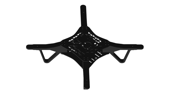 drone telaio fpv dji quadricottero octocopter rc aereo rcplane Contare uav 3d print model - Mito3D