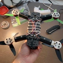 drone guidato copertina guaina gadget fpv Fai 3d print model - Mito3D