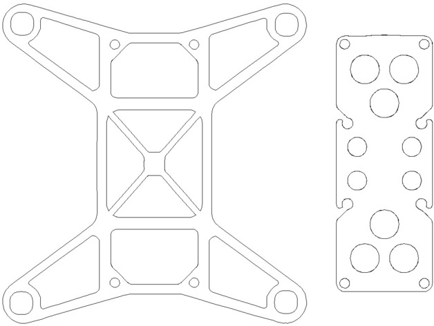 drohne mini chassis spiel 3D print model - Mito3D