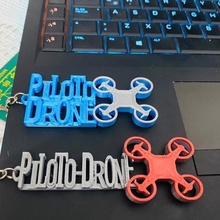 drone pilote porte clés drones dji perroquet 3d print model - Mito3D