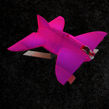 zangão rc droneleauge 3dprint carimbo impressão projeto aereodinâmico quadro Armação veículo aeronave asas 3d print model - Mito3D