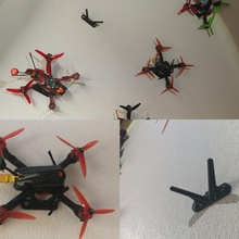 drone wall mount home household 3d print model - Mito3D