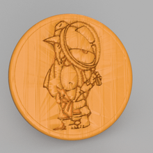 droopy detective drinkcoaster home coasterholder kids funny coaster cartoon coasters drinkcoasters 3d print model - Mito3D
