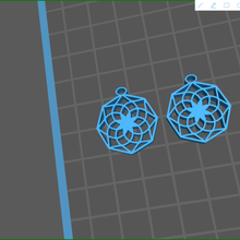drop 6 earrings gifts 3d print model - Mito3D