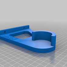 drop wall spool holder toilet paper tool 3d printer accessories 3d print model - Mito3D
