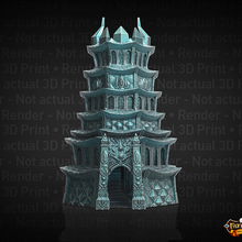 drow dados torre suporte livre arquitetura construção rpg support free supports lista dicetower dice tower destino fates end dnd role playing game roll path finder tampo mesa tabletop games 3d print model - Mito3D