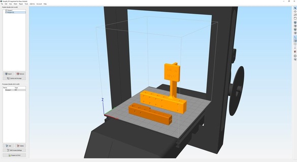 drucker model - jgaurora a5 simplify 3d printers 3d print model - Mito3D