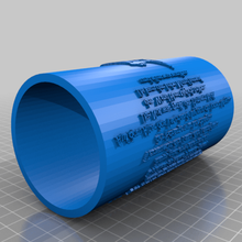 drucktest2a rispecchiato 3d_printing 3d print model - Mito3D