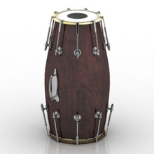 tamburo musicale strumento kit 3d print model - Mito3D