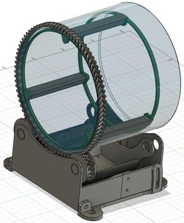 drum rib holder reittec polisher addon 3d printer accessories 3d print model - Mito3D