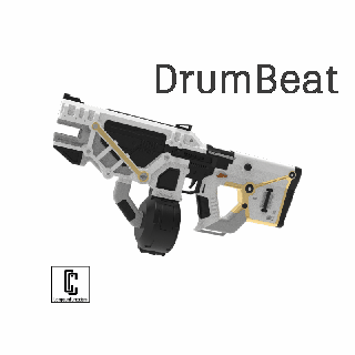 drumbeat- starfield cosplay prop propweapon weapon drumbeat rifle shotgun replica drum beat toy 3d print model - Mito3D