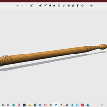 drumstick 3d print model - Mito3D