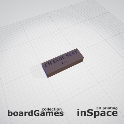 ivre jenga changement siège gauche jeu règles jouet amusement boisson buvant blocs briques planche 3d print model - Mito3D