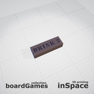 drunk jenga - drink 2 game rules toy fun drinking blocks bricks board 3d print model - Mito3D